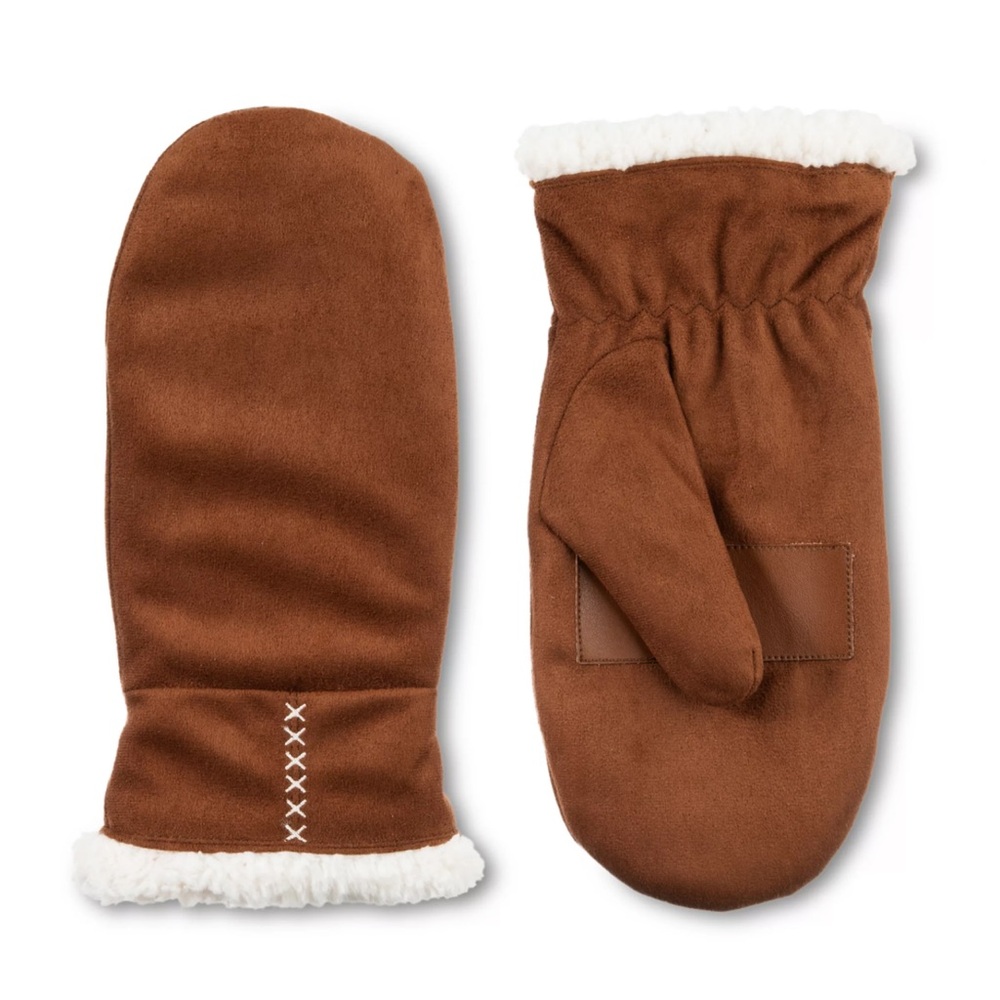 Isotoner SmartDri microsuede mittens